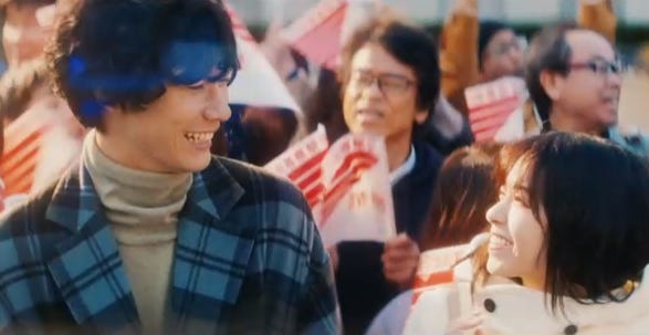 清原翔、西野七瀬/CMより(提供写真)