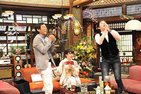 明石家さんま、福原愛、今田耕司(C)関西テレビ