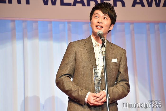 スピーチ中に何を話しているのかわからなくなった田中圭(C)モデルプレス