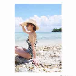 くみっきー、初サイパンで水着姿披露 GW休暇先でのサプライズに感激