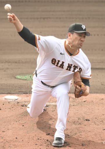 巨人・田中将大がライブBP初登板 坂本勇人との幼なじみ対決実現で場内拍手「楽しんでもらえたら」