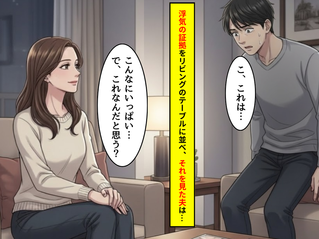 夫の浮気を確信した39歳女性。すると⇒「これ、なんだと思う？」直接対峙を避けた【戦略】が、女性を勝利に導いた話。