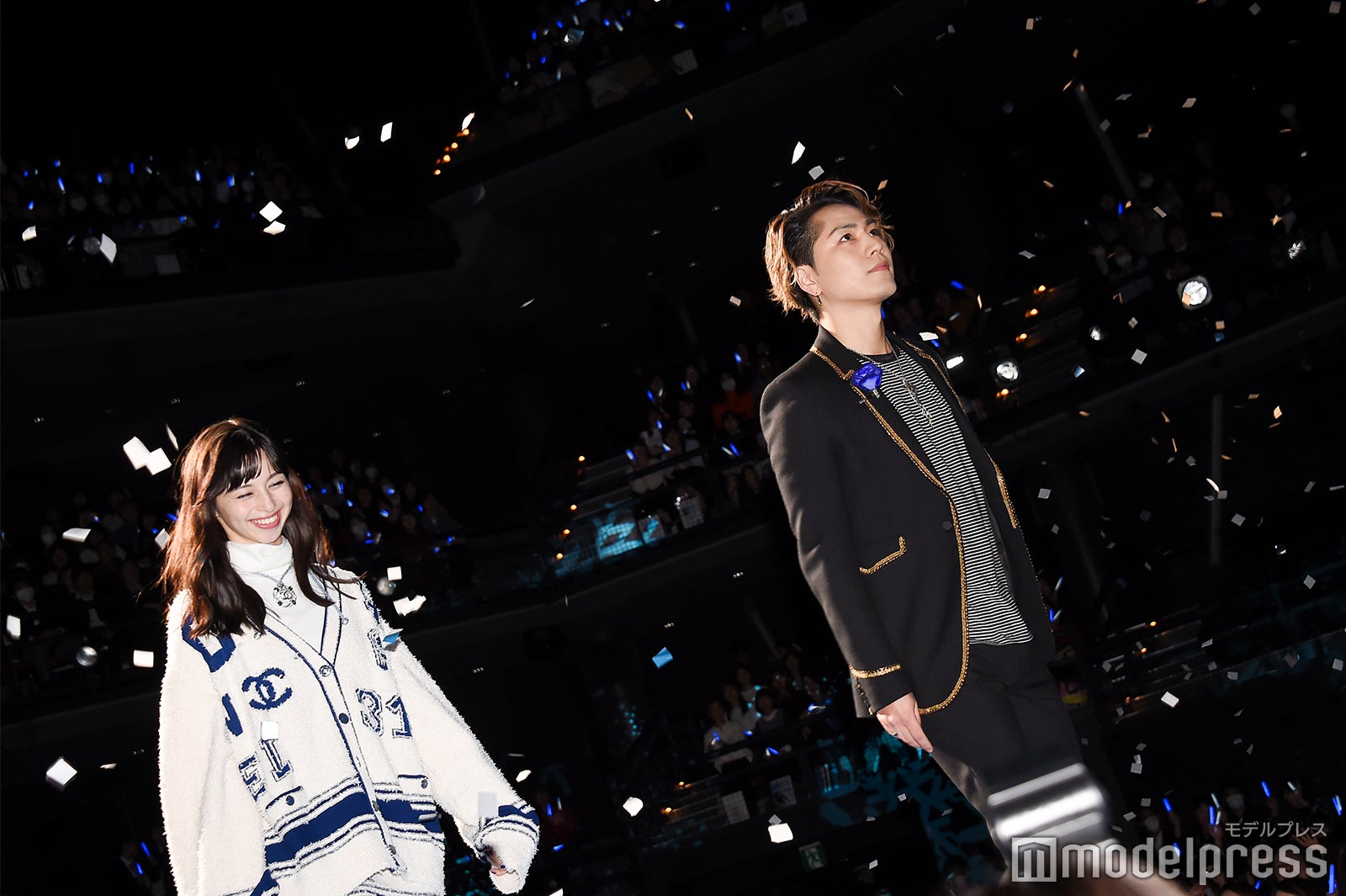 中条あやみ、登坂広臣 （C）モデルプレス