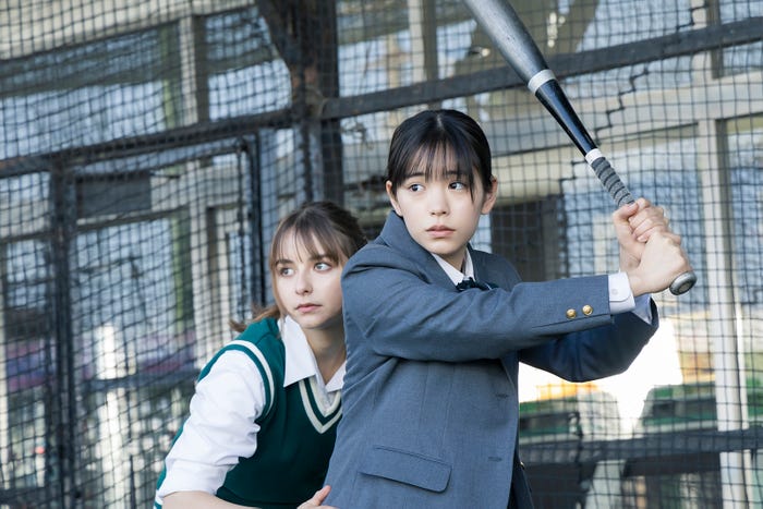 嵐莉菜、當真あみ「ちはやふる−めぐり−」第3話(C)日本テレビ