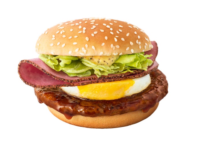 はみ出るパストラミビーフてりたま／画像提供：日本マクドナルド