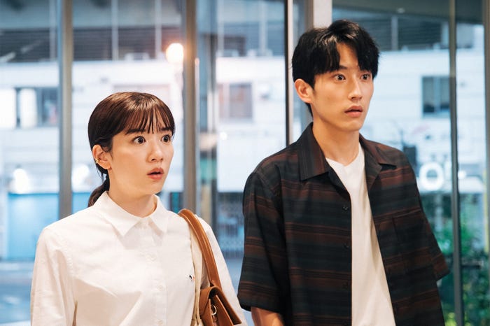 永野芽郁、杉野遥亮/「ユニコーンに乗って」第9話より(C)TBS