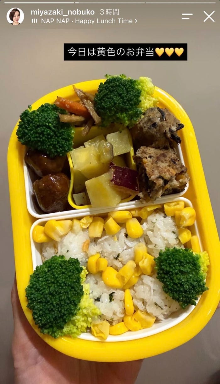 宮崎宣子Instagramストーリーズより