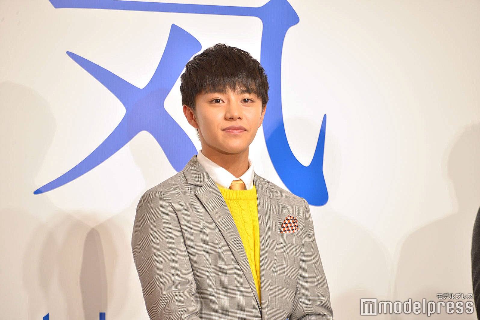 「天気の子」制作発表記者会見に出席した醍醐虎汰朗 （C）モデルプレス