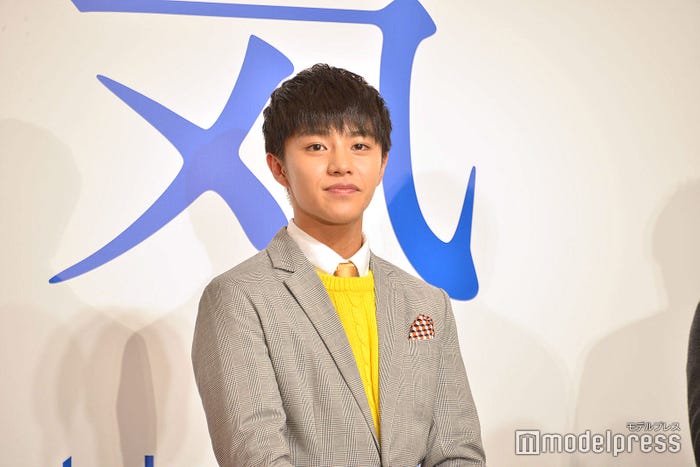 「天気の子」制作発表記者会見に出席した醍醐虎汰朗 (C)モデルプレス