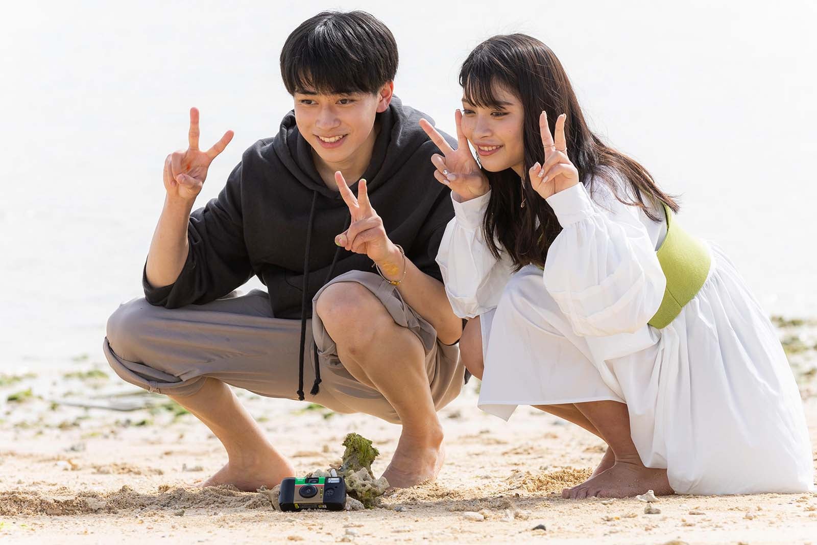 じゅんせい、かれん「今日、好きになりました。-卒業編2022-」（C）AbemaTV, Inc.