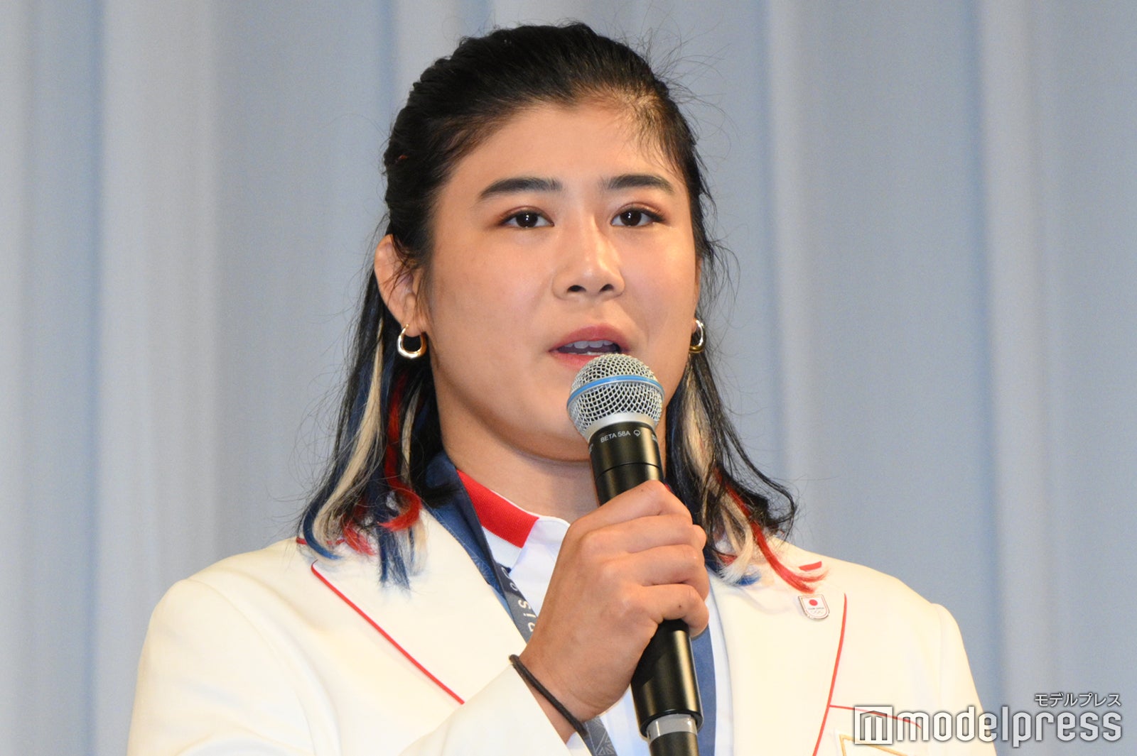 尾崎野乃香選手（C）モデルプレス（※「崎」は正式には「たつさき」）