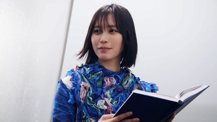 南沙良「Why Epson?自然環境への想い」篇メイキングより(提供写真)