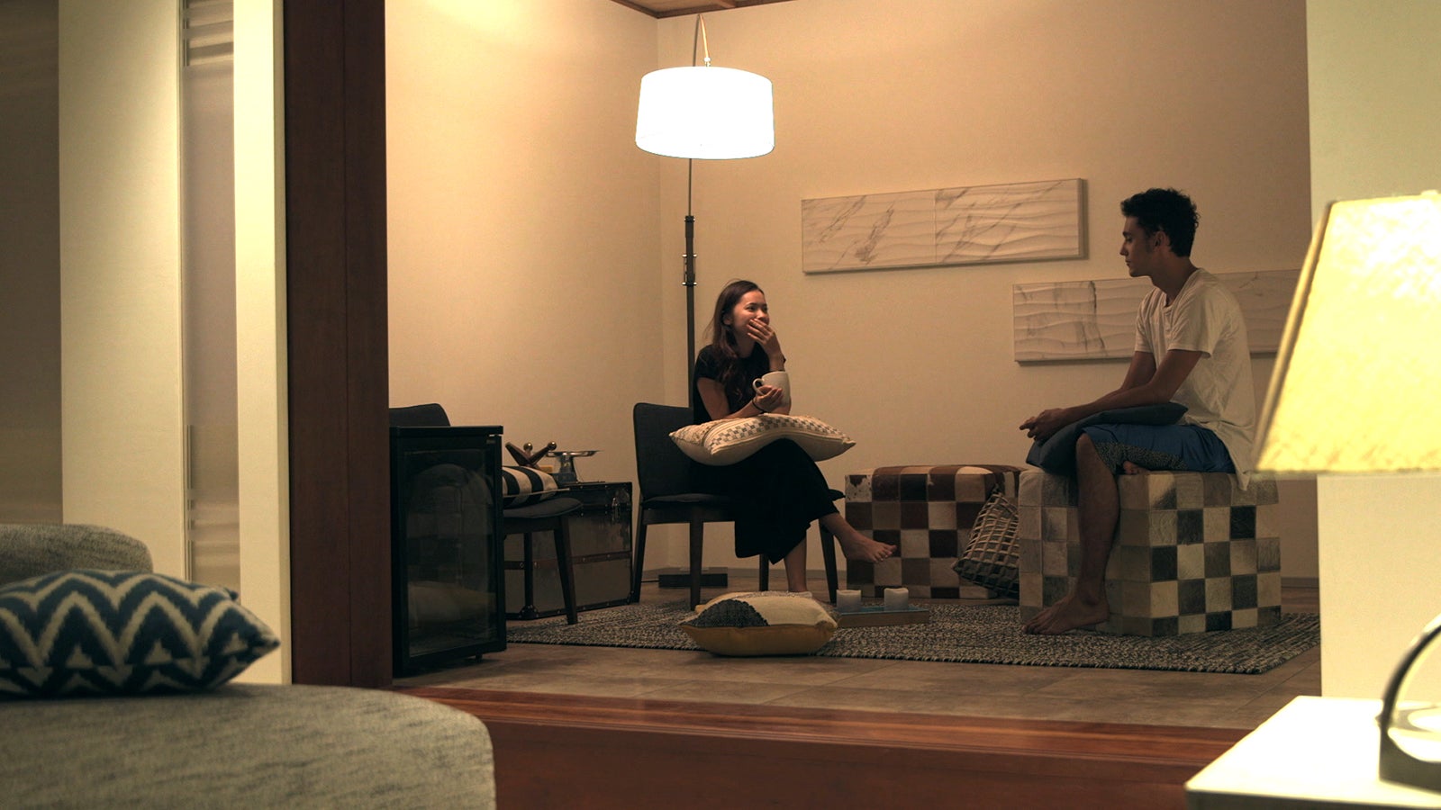 奈緒美、侑哉『TERRACE HOUSE ALOHA STATE』5th WEEK（C）フジテレビ／イースト・エンタテインメント 