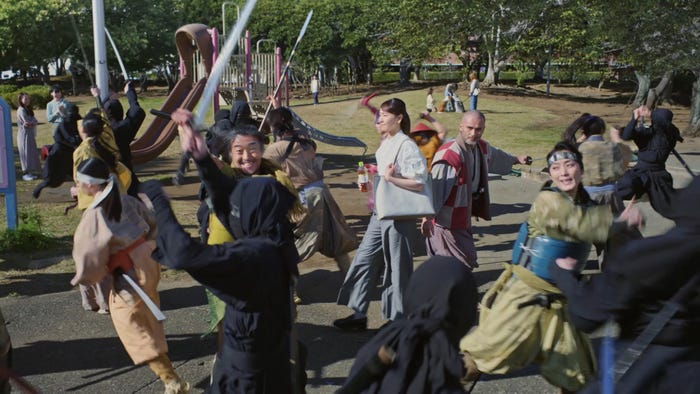 新垣結衣/新CM「わたしの味方」篇より(提供写真)