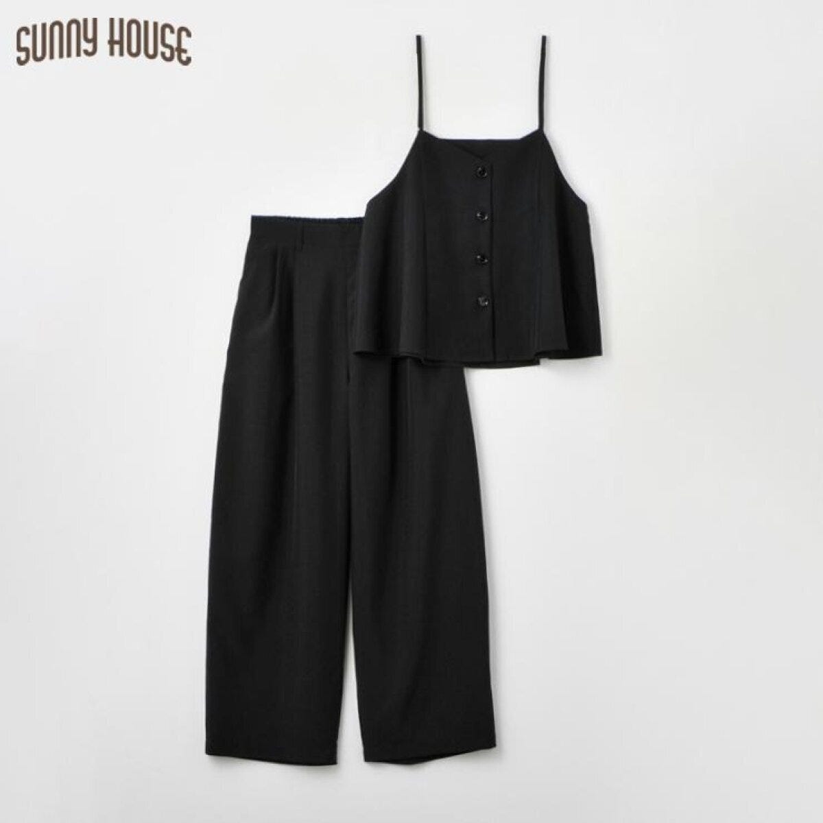 しまむらのキャミソール＆コクーンパンツ（SUNNY