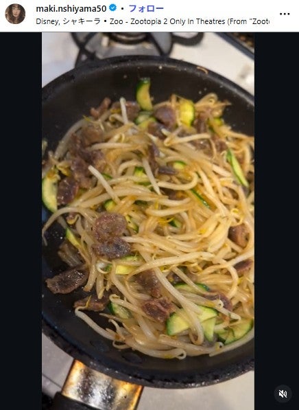 西山茉希Instagramより