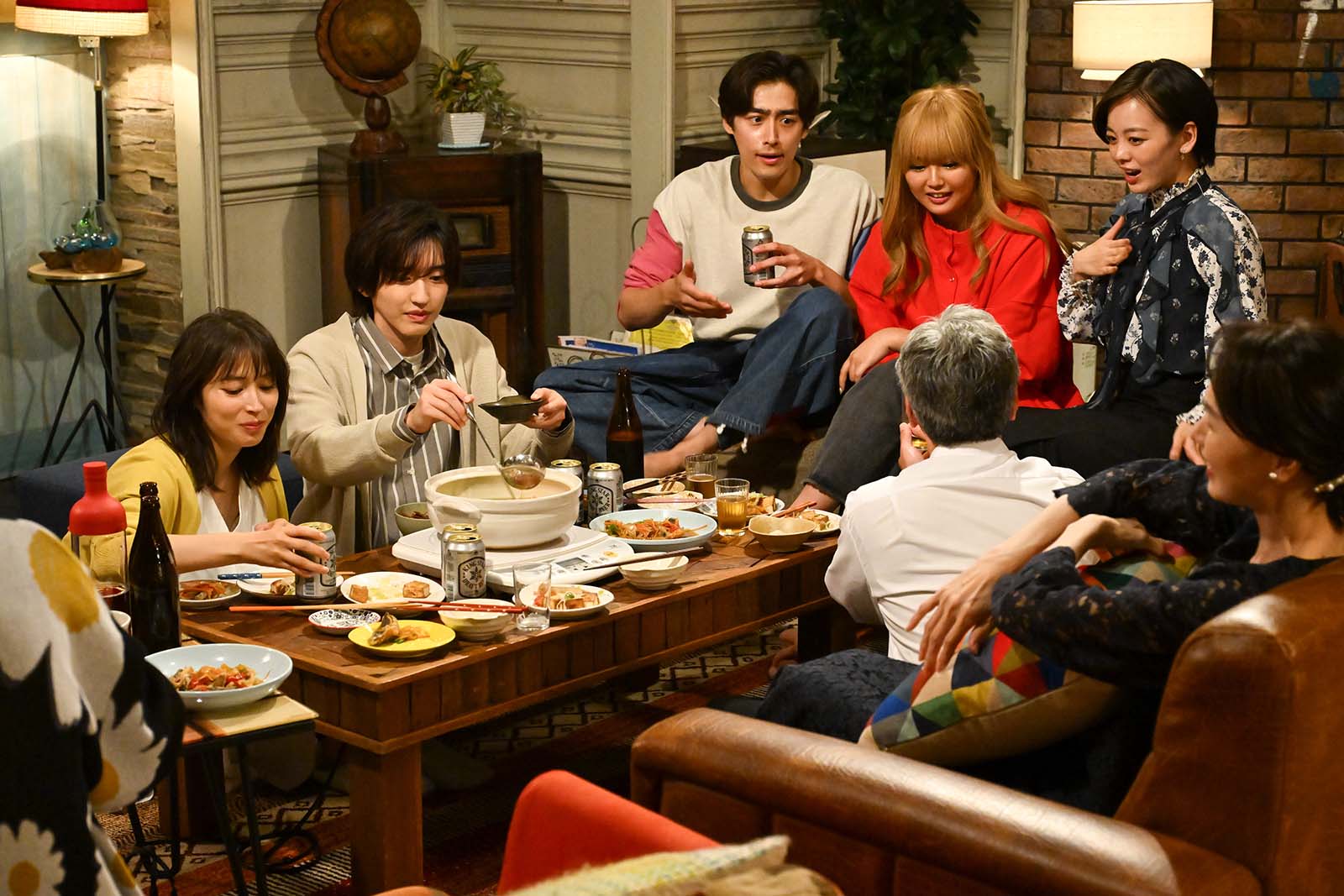 広瀬アリス、道枝駿佑、濱尾ノリタカ、箭内夢菜、伊原六花「マイ・セカンド・アオハル」（C）TBS