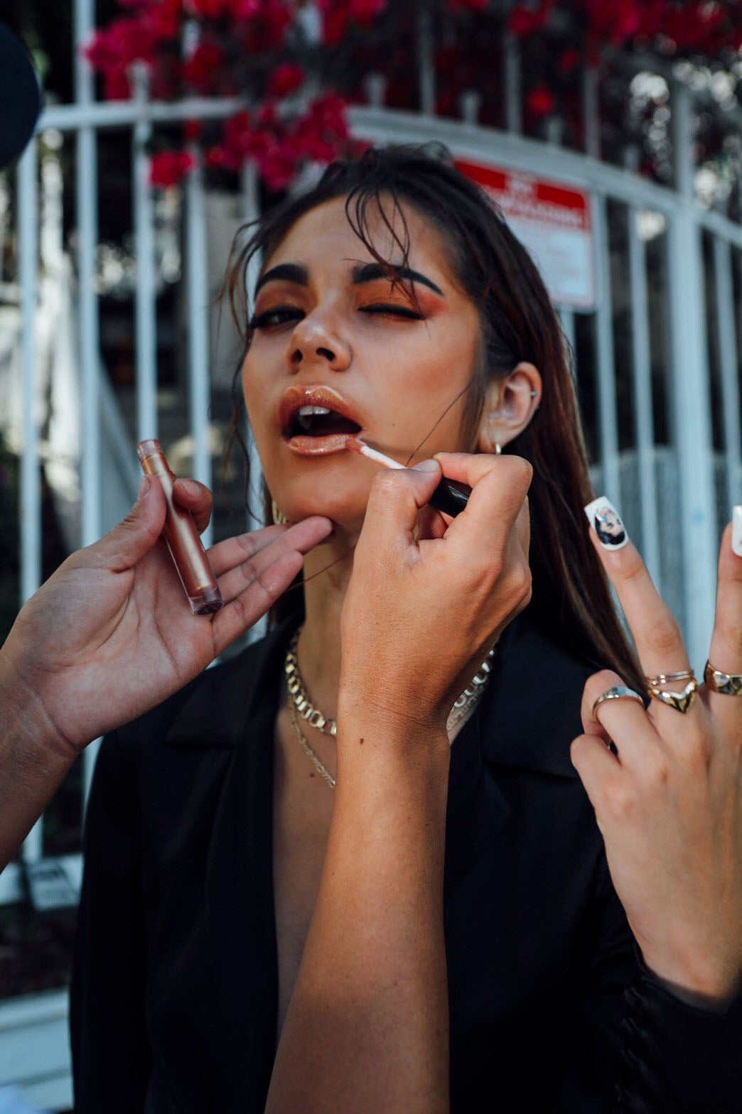 LAでの撮影も（提供画像）