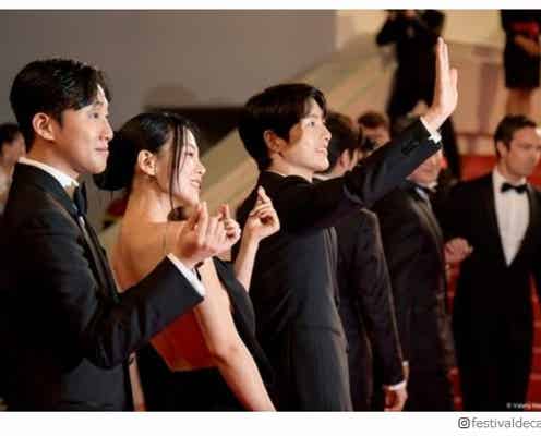 ソン・ジュンギ、臨月の妻との夫婦初共演は見送り カンヌレッドカーペットデビュー