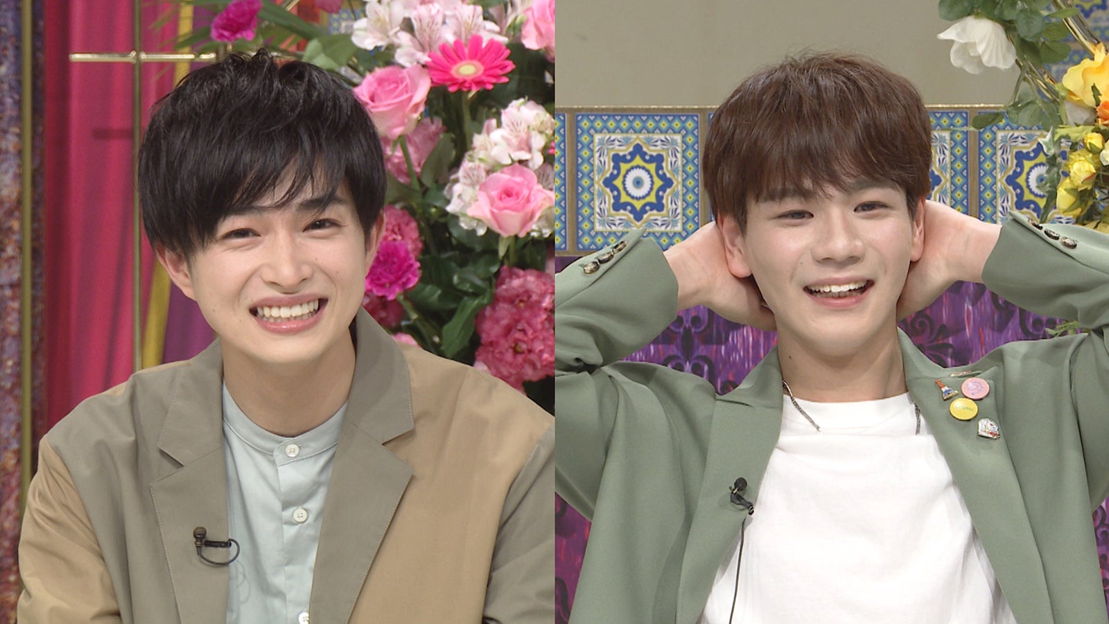 曽田陵介、豆原一成（C）日本テレビ