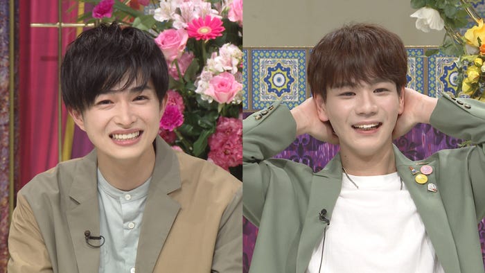 曽田陵介、豆原一成(C)日本テレビ