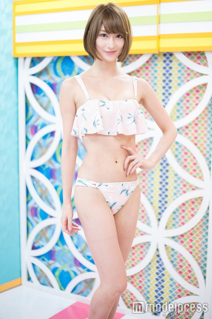 松山英礼奈/水着提供:PEAK&PINE/¥15,120(C)モデルプレス