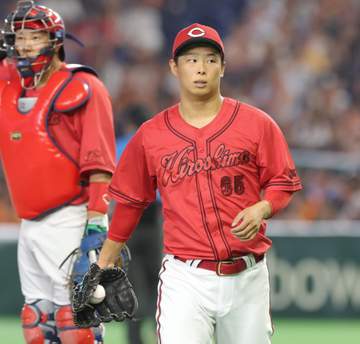 【解説】広島・玉村 気になった右打者への内角真っすぐ「石原も配球の選択肢が狭くなったように見えた」