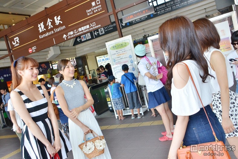 鎌倉駅でドキドキの待ち合わせ