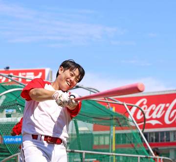 広島・ドラ3勝田 新打法で安打量産だ！リーグ戦再開後8の4 直球に振り負けない「質の良い球を、どう打ち返していくか」