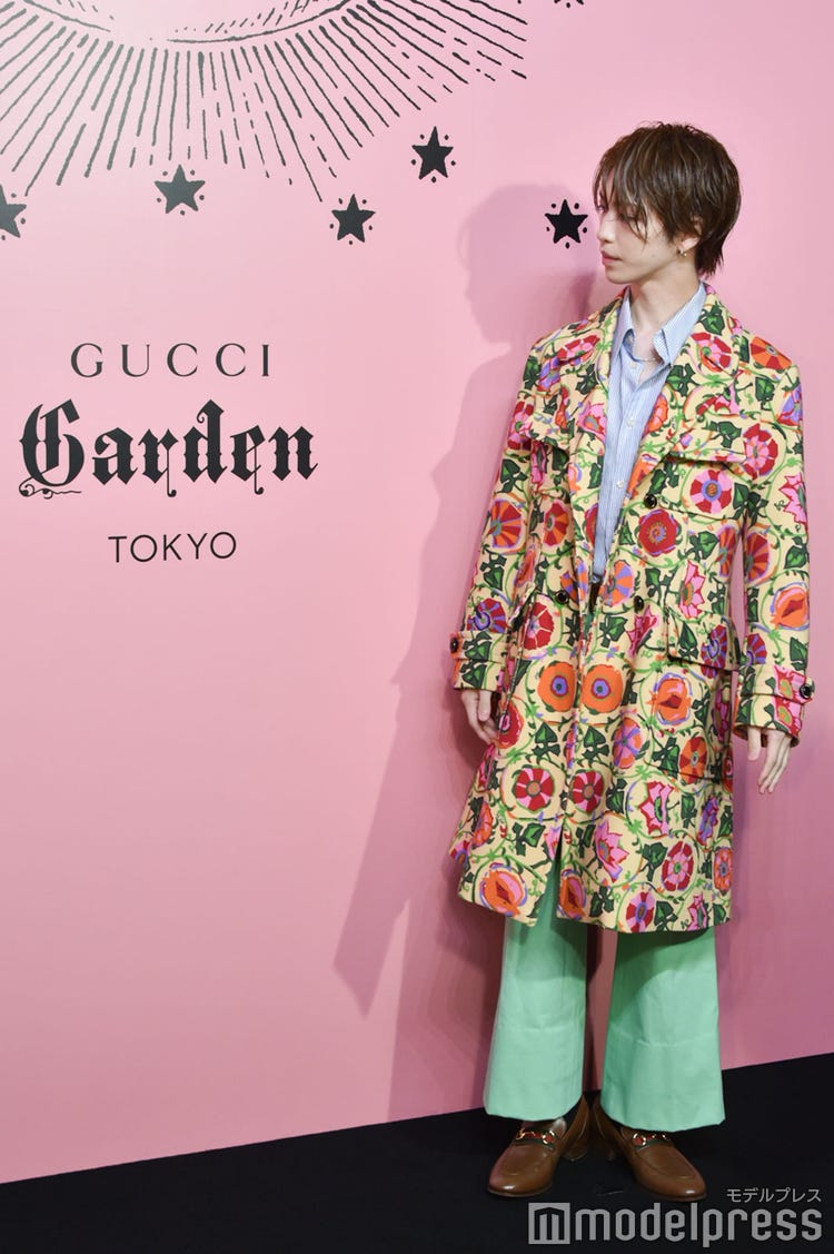 画像6 14 岩橋玄樹 ジャニーズ事務所退所後初の公の場 Gucciフォトコールに登場 Gucci Garden Archetypes モデルプレス