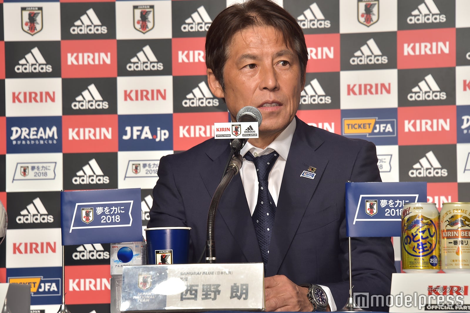 西野朗監督 （C）モデルプレス