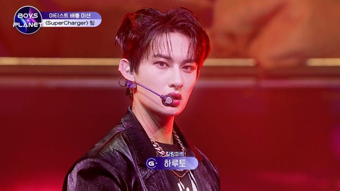 ハルト「BOYS PLANET」第9話より(C)CJ ENM Co., Ltd, All Rights Reserved