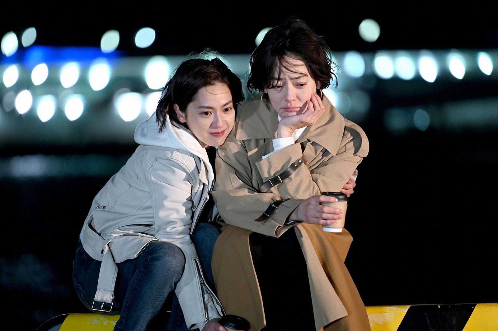 中村アン、市川実日子／「DCU」第1話より（C）TBS 