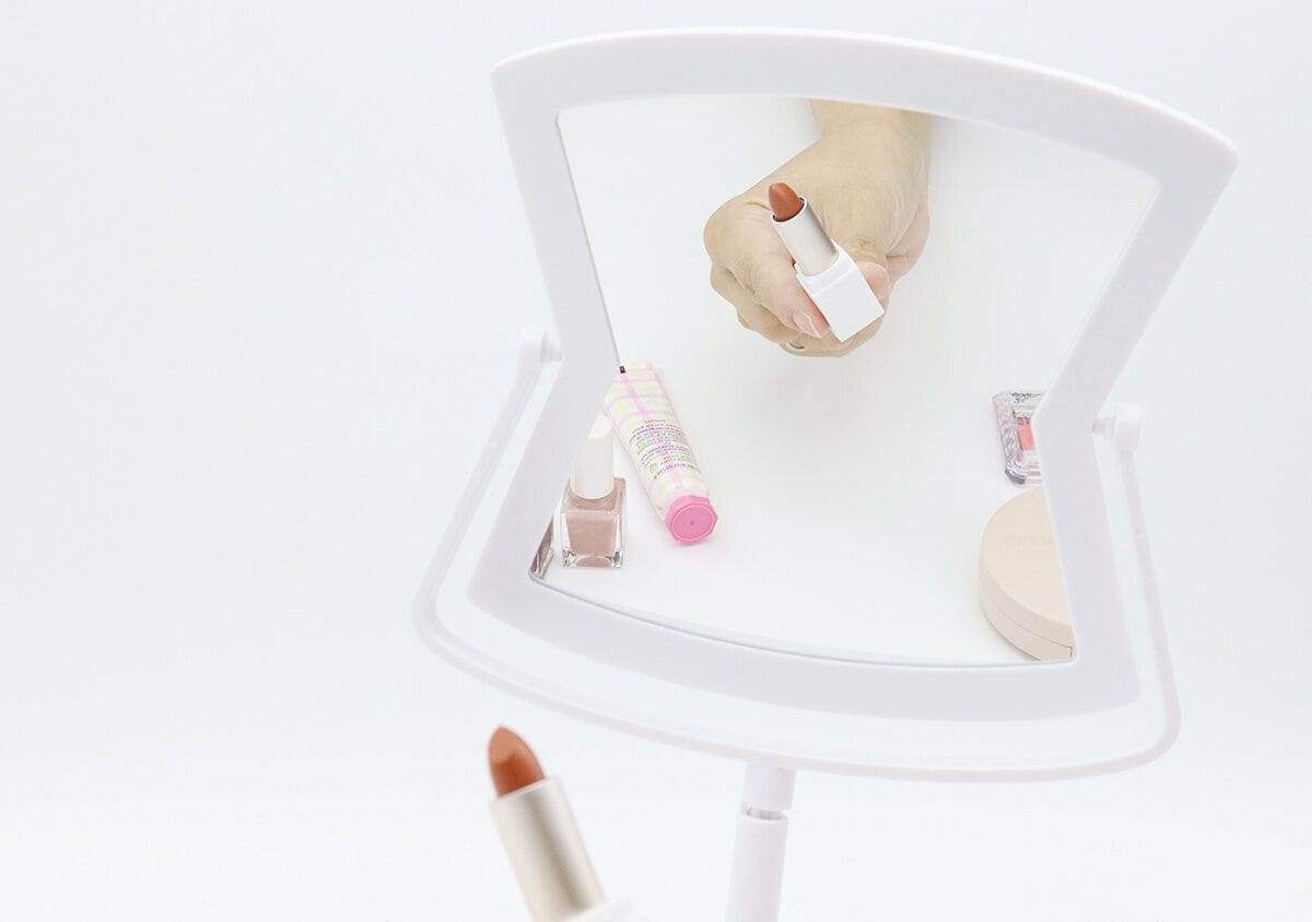 ローソン看板卓上ミラーサイズ