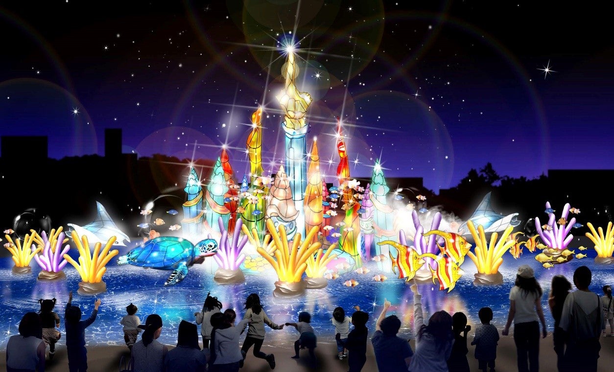 ラグーナテンボス「ラグーナ イルミネーション」巨大ランタンやクリスマスマーケット