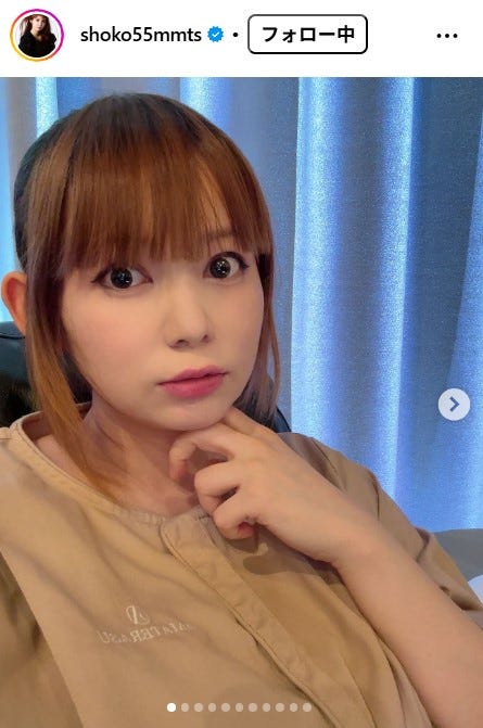 中川翔子Instagramより