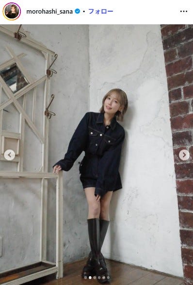 諸橋沙夏Instagramより