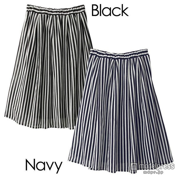 メッシュストライプスカート「GRL」2,399円（税込）