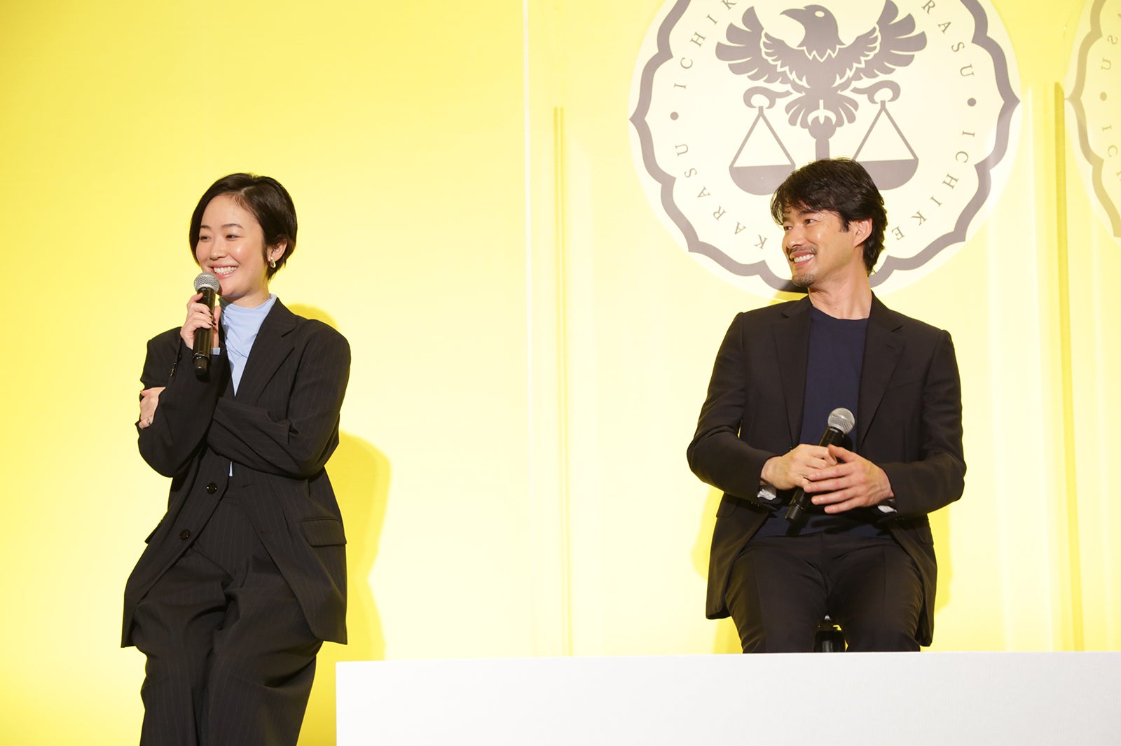 黒木華、竹野内豊（C）フジテレビ