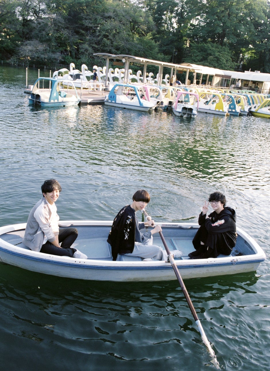 “前髪が重たい男子”鼎談／「Maybe！」vol.2（画像提供：小学館）