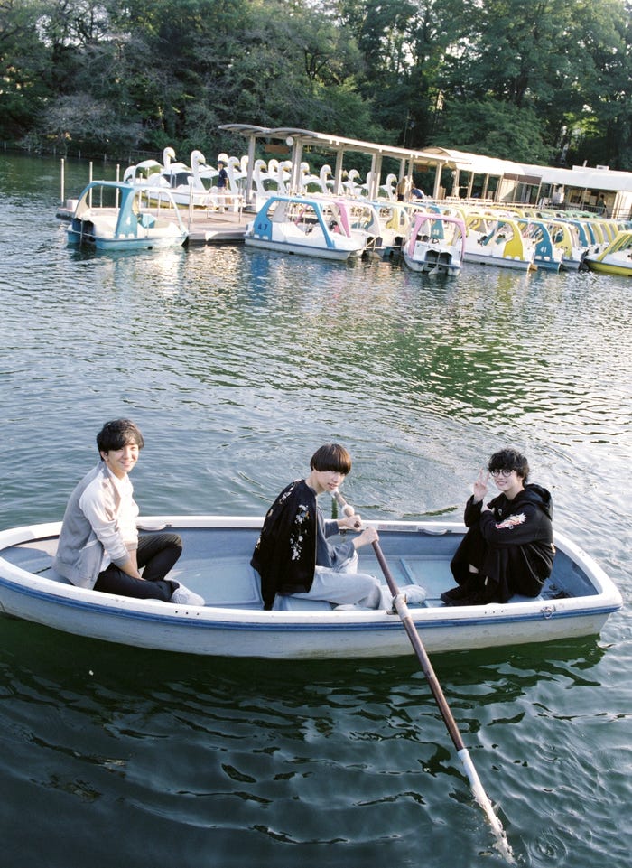 “前髪が重たい男子”鼎談/「Maybe!」vol.2(画像提供:小学館)