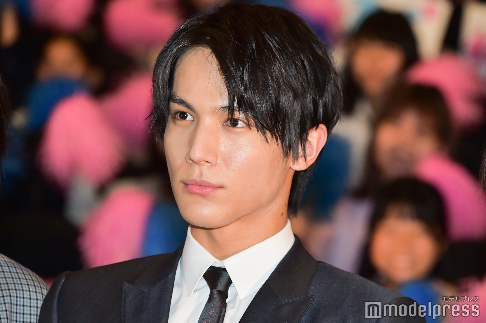 中川大志（横分けヘア）／映画「覚悟はいいかそこの女子。」完成披露試写会より：2018年9月撮影 （C）モデルプレス