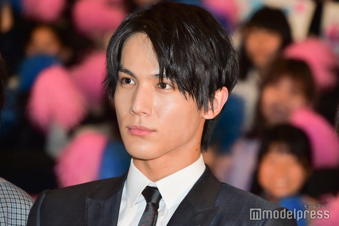 中川大志(横分けヘア)/映画「覚悟はいいかそこの女子。」完成披露試写会より:2018年9月撮影 (C)モデルプレス