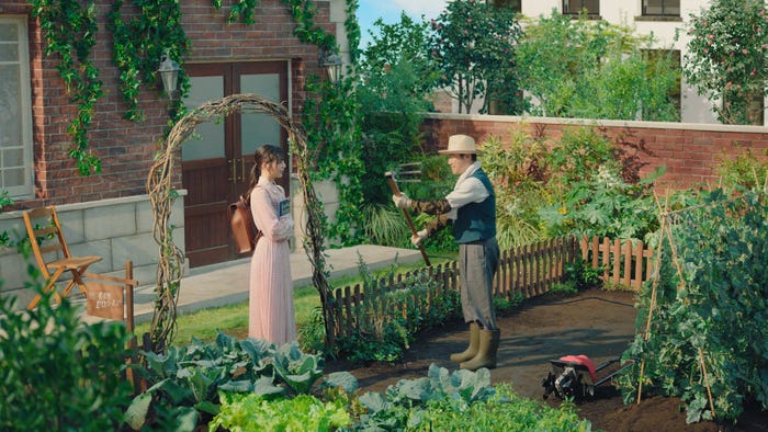 小坂菜緒、阿部サダヲ/新CM『CO2を減らすために』篇より (提供写真)