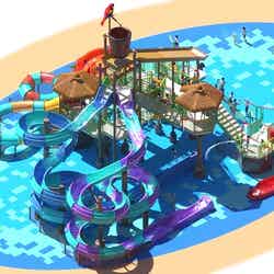 プールWAI/画像提供:よみうりランド