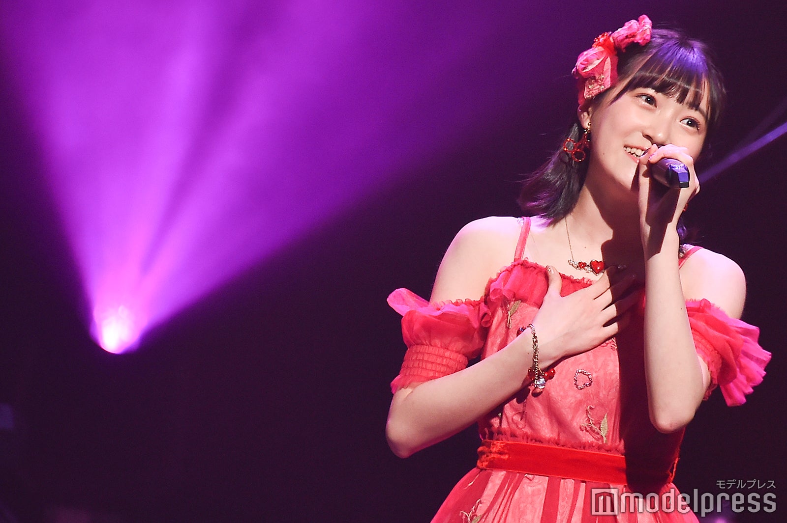 坂本愛玲菜／「AKB48グループ歌唱力No.1決定戦」決勝大会 （C）モデルプレス