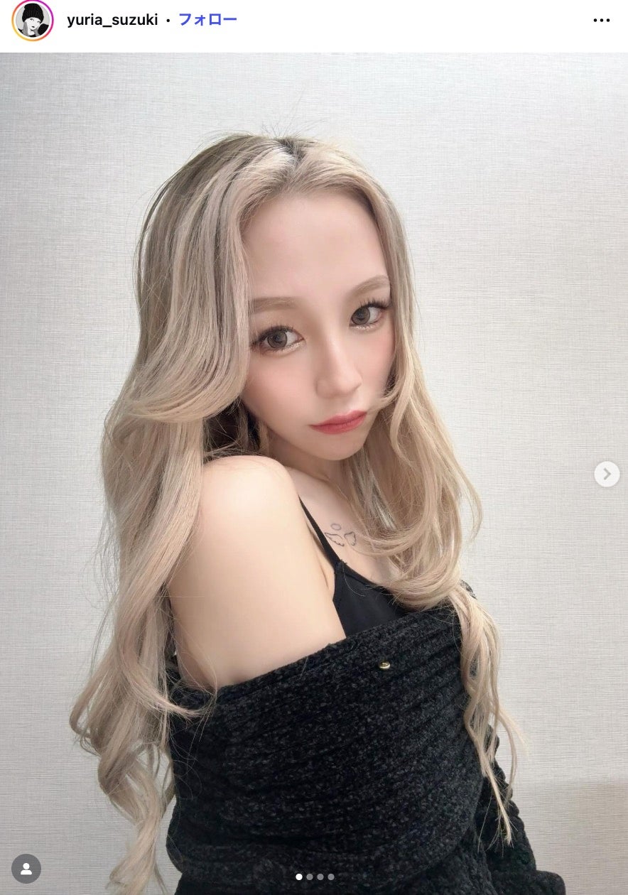 鈴木ユリアInstagramより