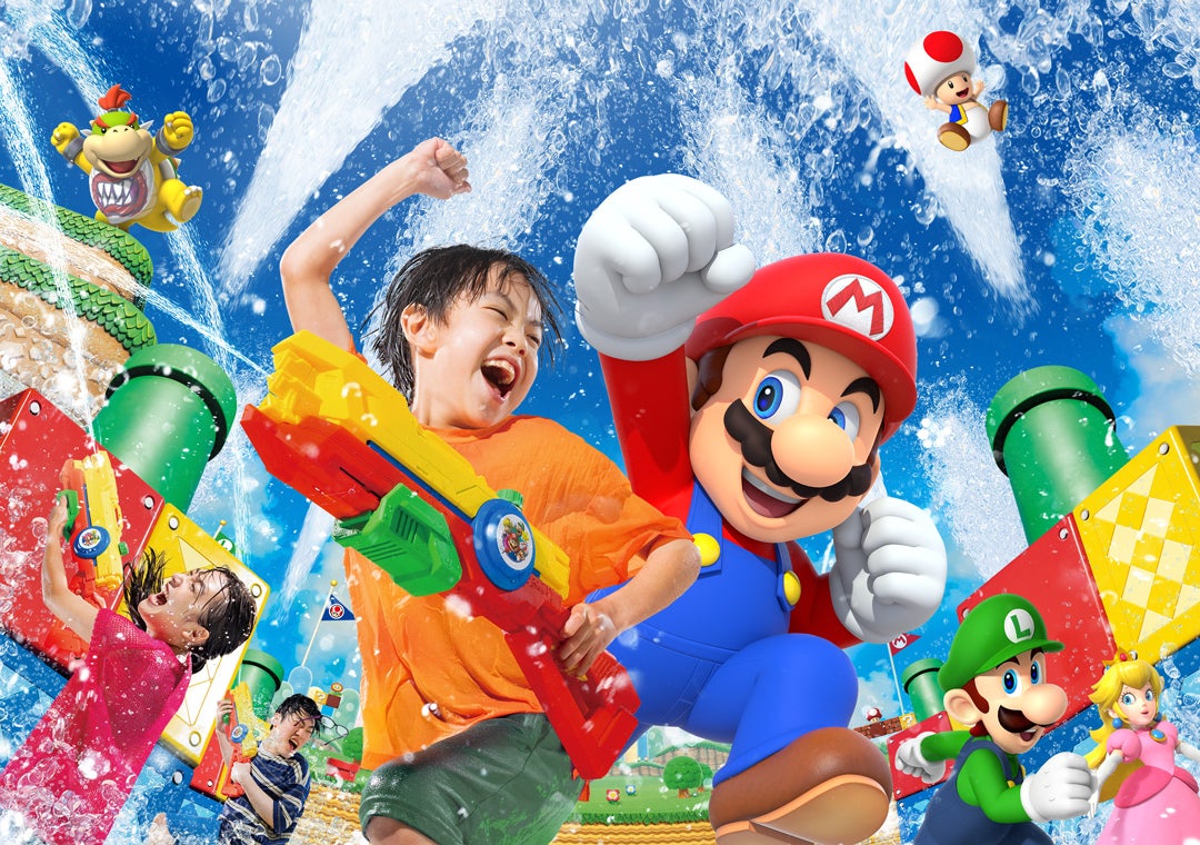 スーパーマリオ・パワーアップ・サマー（C）Nintendo 画像提供：ユニバーサル・スタジオ・ジャパン