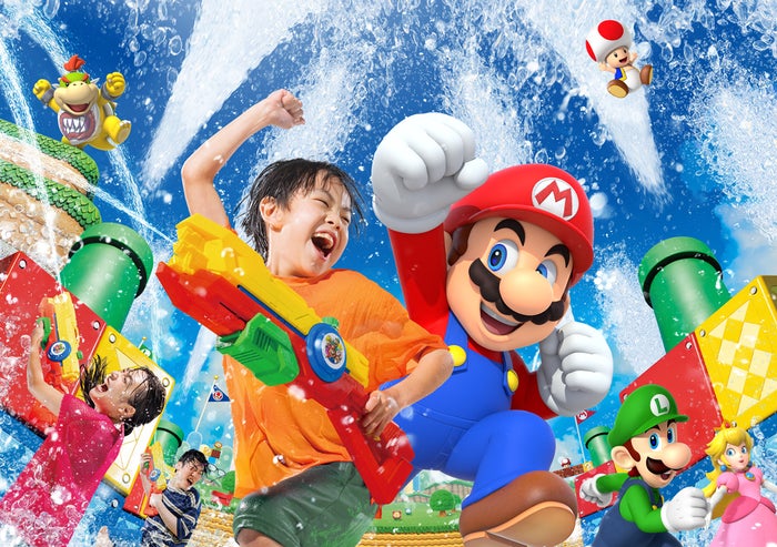スーパーマリオ・パワーアップ・サマー（C）Nintendo 画像提供：ユニバーサル・スタジオ・ジャパン