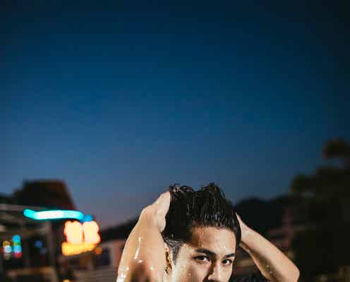 2.5次元ミュージカルで注目・佐伯大地、色気のある姿披露 鍛えられた体で魅せる